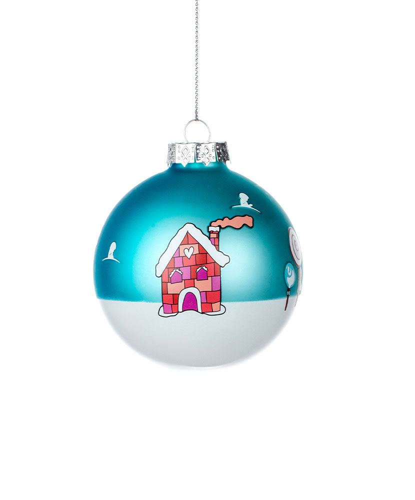 Reindeer and Gnome 3-inch Patient Art-Inspired Ornament